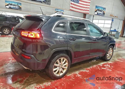 2015 Jeep Cherokee Limited z USA, uszkodzony, nr VIN 1C4PJMDS3FW740534